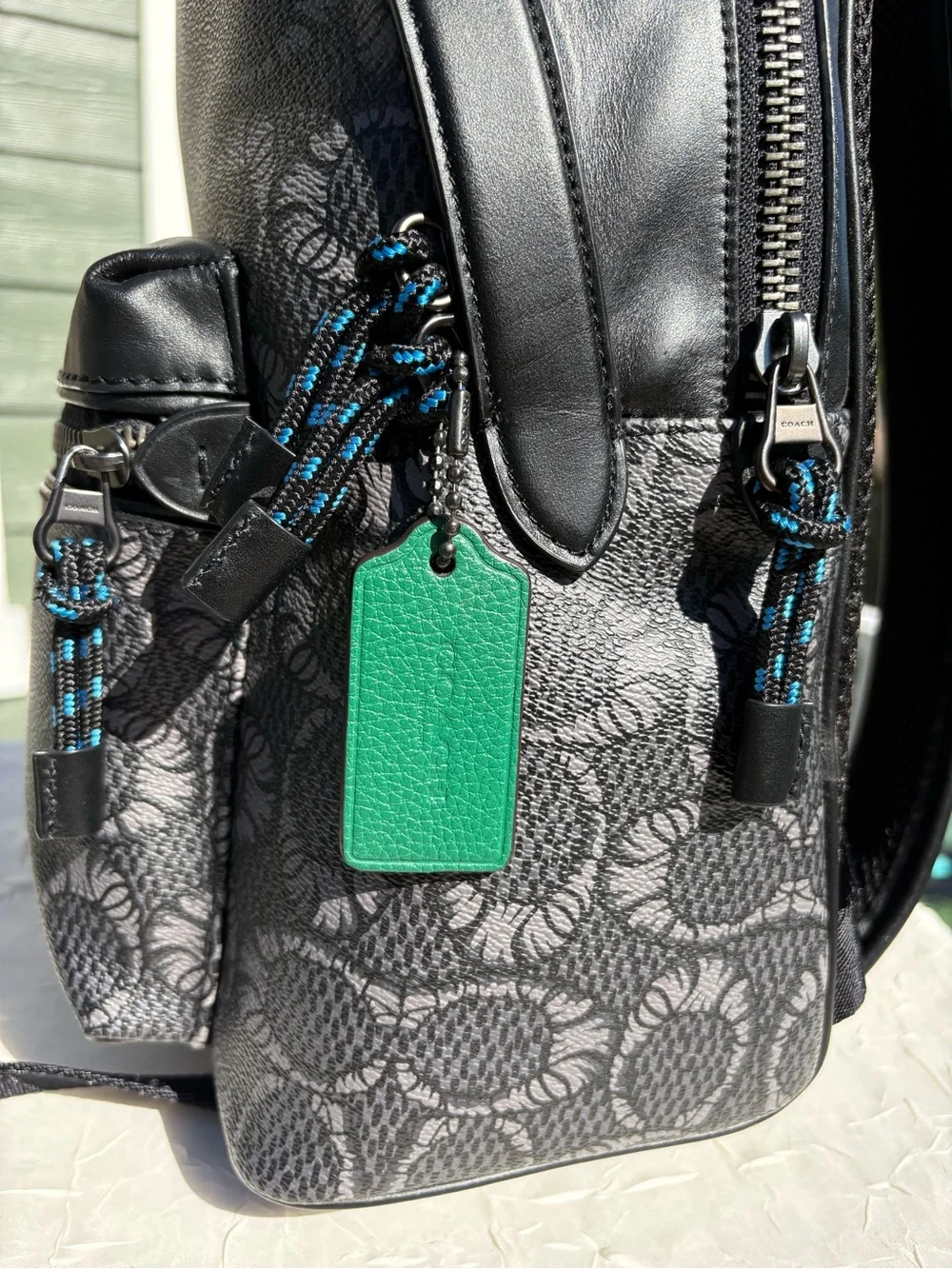 COACH X Michael B Jordan Charter Backpack In Mummified Signature Canvas C6926